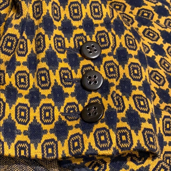 NWOT CAbi Standout Jacket / blazer Medallion cotton blend Size Medium - Picture 7 of 7